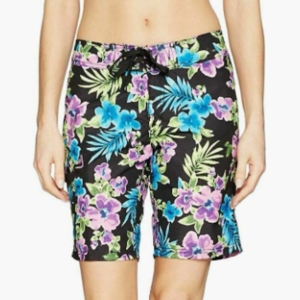 Kanu Surf Women's Oceanside UPF 50+ Active Swim Board Short